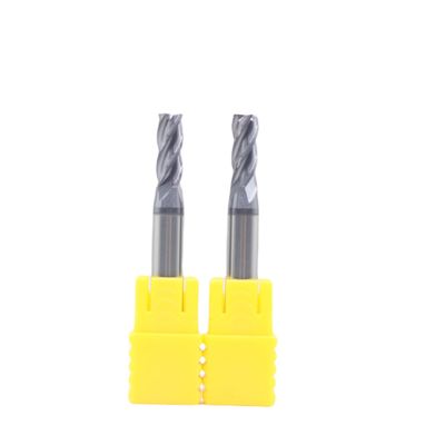 5mm Dia 5*13*5*50 AITiN Black Nano Coating 4 Flute Carbide Square End Mill For Steel Cast Iron