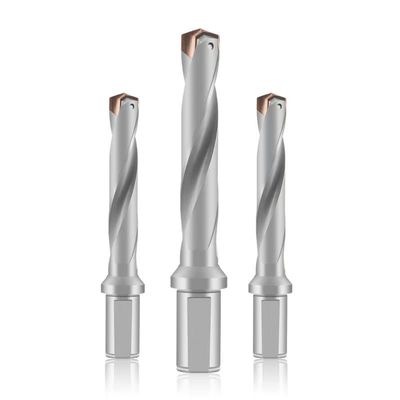 良い値段 14D スパイラル フルート クラウン ドリル ビット カービッド 穴切断器 インデックス可能な深穴掘削 オンライン