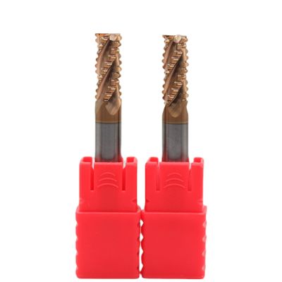 良い値段 8mm HRC55 4 フルート カービッド 粗末化 末期ミール 鋼鉄用TiAISiNコーティング オンライン