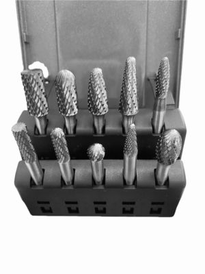 良い値段 10pcs ウルガム・カービッド・バーセット ダブルカット 1/4 シュンク・スタンダード ダブルカット・カービッド・ローータリー・バー オンライン