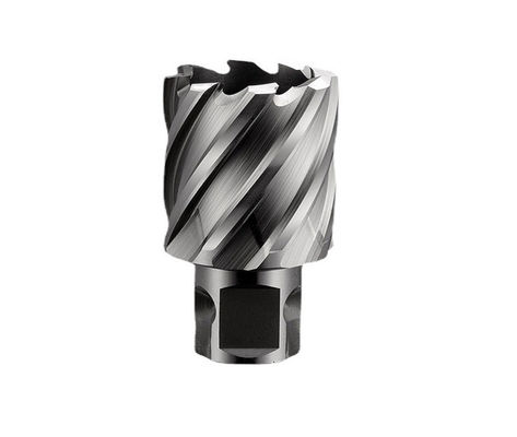 良い値段 25mm 深さ HSS 環形切削機 19.05mm シャンク スパイラル 高速鋼環形切削機 オンライン