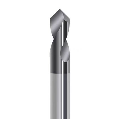 良い値段 HRC45 2 フルート AITiN NC スポッティングドリルビット 精密加工 固体カービッドドリルビット オンライン