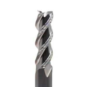 良い値段 18mm Dia HRC55 3 フルート フラットカービッドエンドミール アルミ 塗布なし切断長 45mm 18*45*18*100 オーダーメイド オンライン