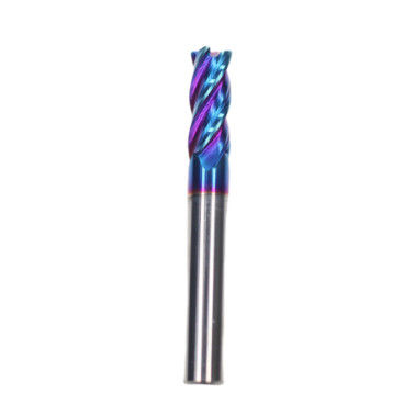 良い値段 8mm Dia 8*20*8*60-4F 平面端ミール TiAISiNX 鋼鉄と鋳鉄のための四角端ミール オンライン