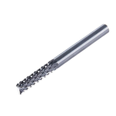良い値段 4.0*12*50L 固体カービッドトウモロコシ歯端ミール CNCルータートウモロコシビット オンライン
